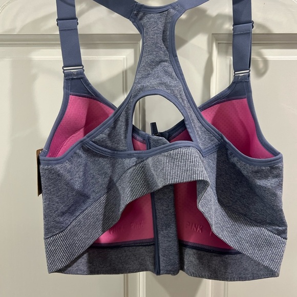 NWT PINK Active Seamless Air High Impact Sports Bra XXL - Picture 3 of 5